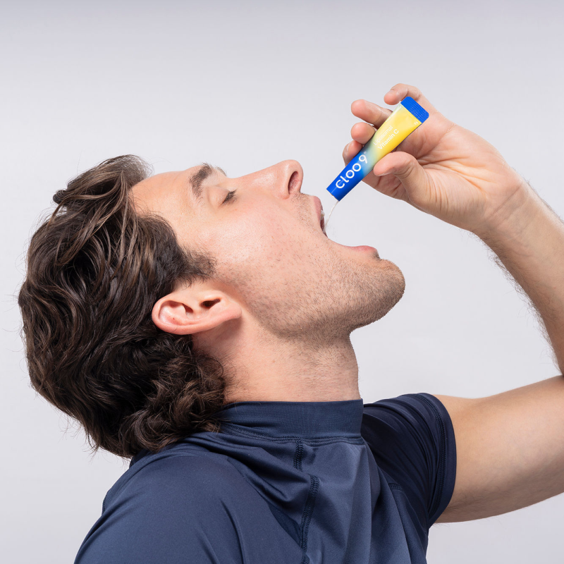 Liposomal Vitamin C Powder stick supplement.