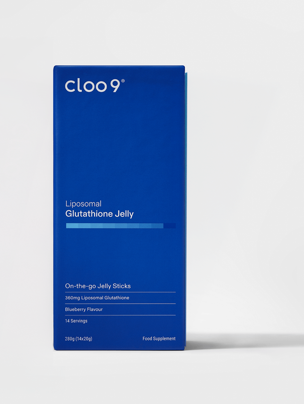 Box of Liposomal Glutathione Jelly sticks gif.